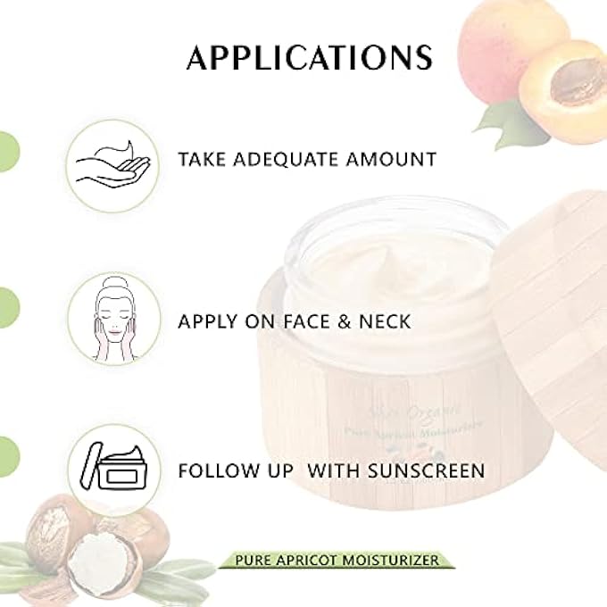SHIRA SHIR-ORGANIC PURE APRICOT MOISTURIZER (50 ML) - Image 4